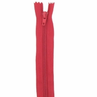 Fermeture pantalon 15cm Rouge
