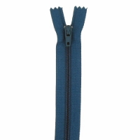Fermeture pantalon 18cm Bleu Pétrole